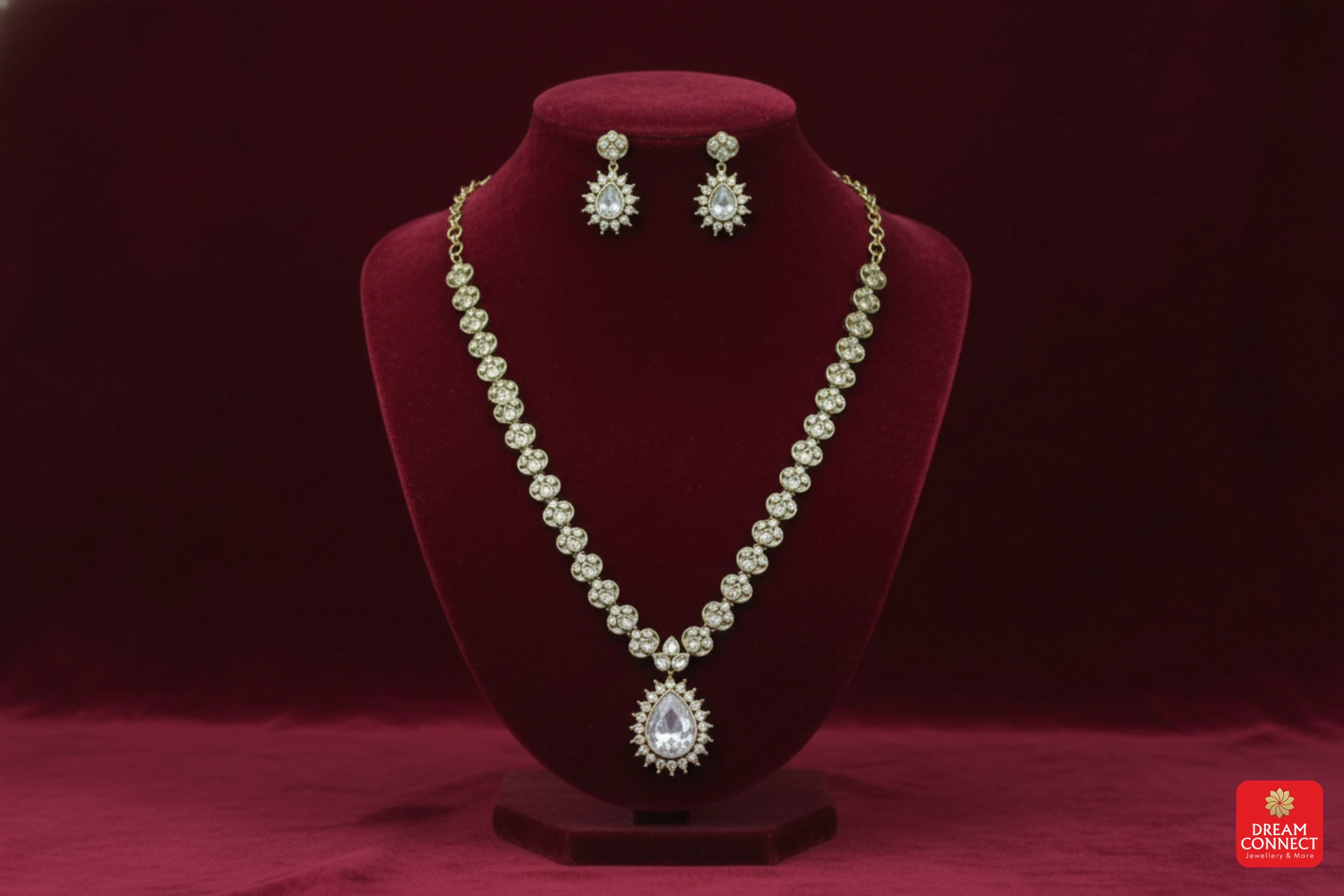 Antique American Diamond Necklace (ADNS 6.1)