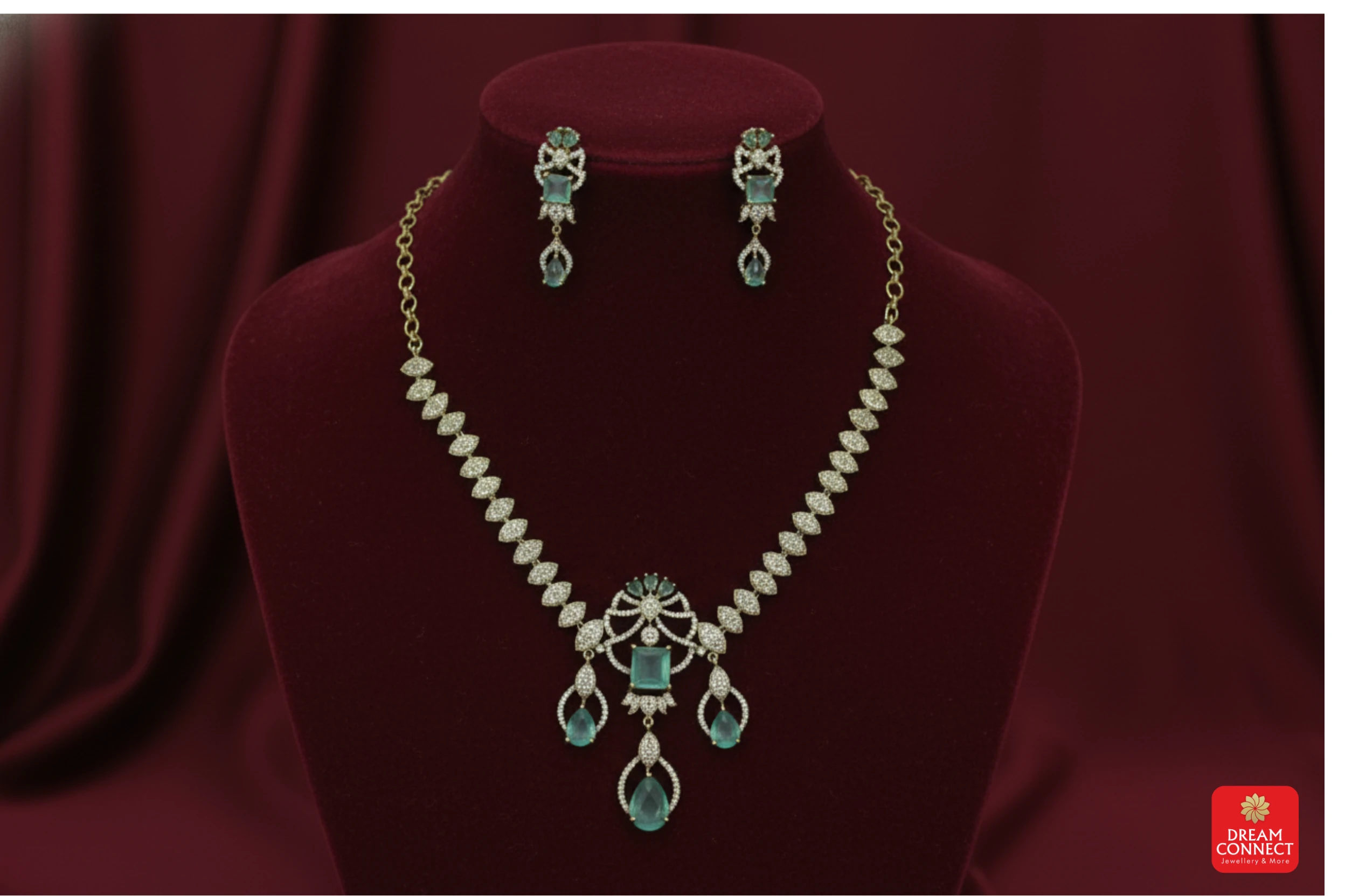 Antique American Diamond Necklace (ADNS 05)