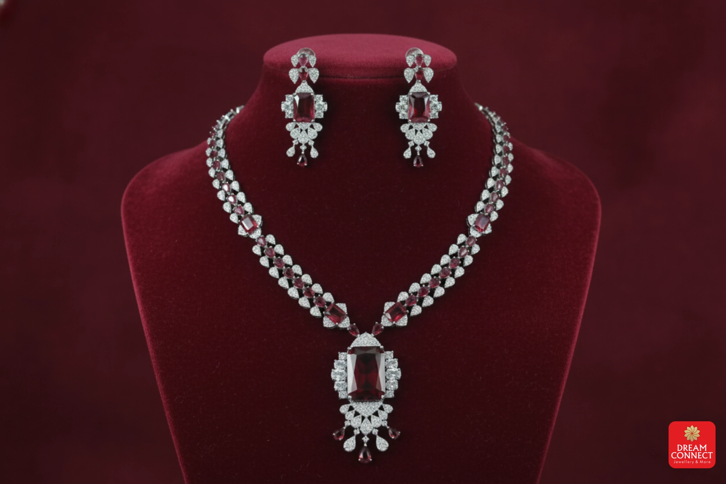 Antique American Diamond Necklace (ADNS 10.3)