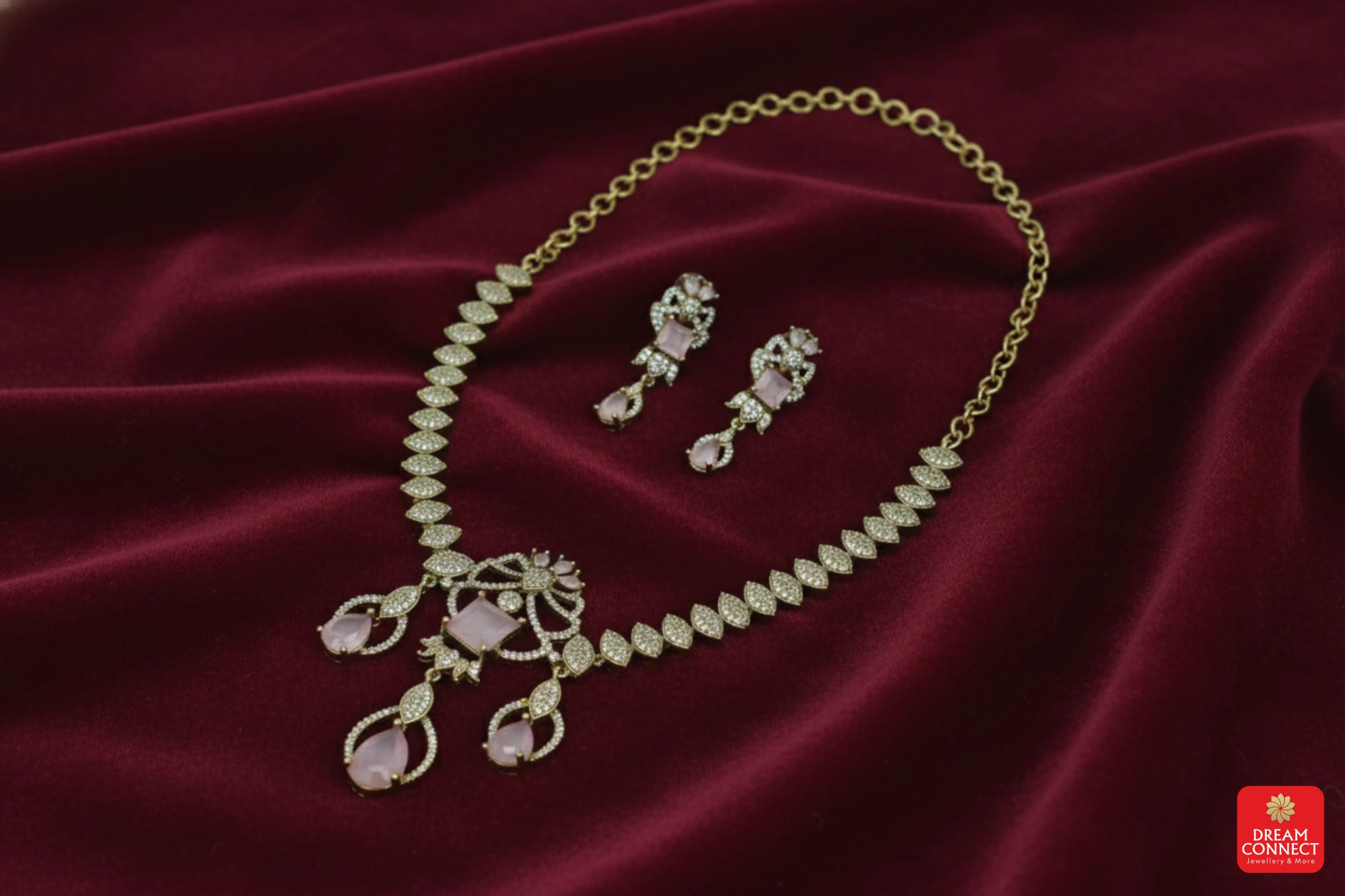 Antique American Diamond Necklace (ADNS 5.3)