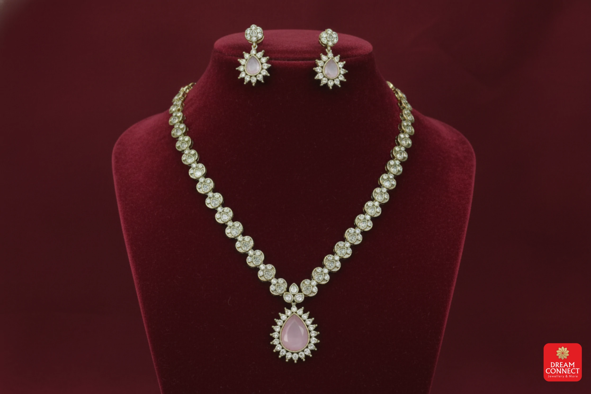Antique American Diamond Necklace (ADNS 6.4)