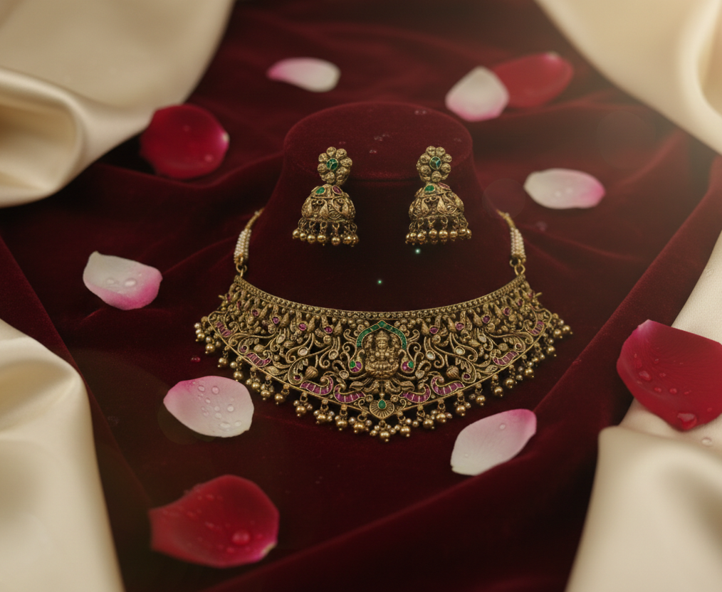 Temple Choker Necklace (ANTS 18)