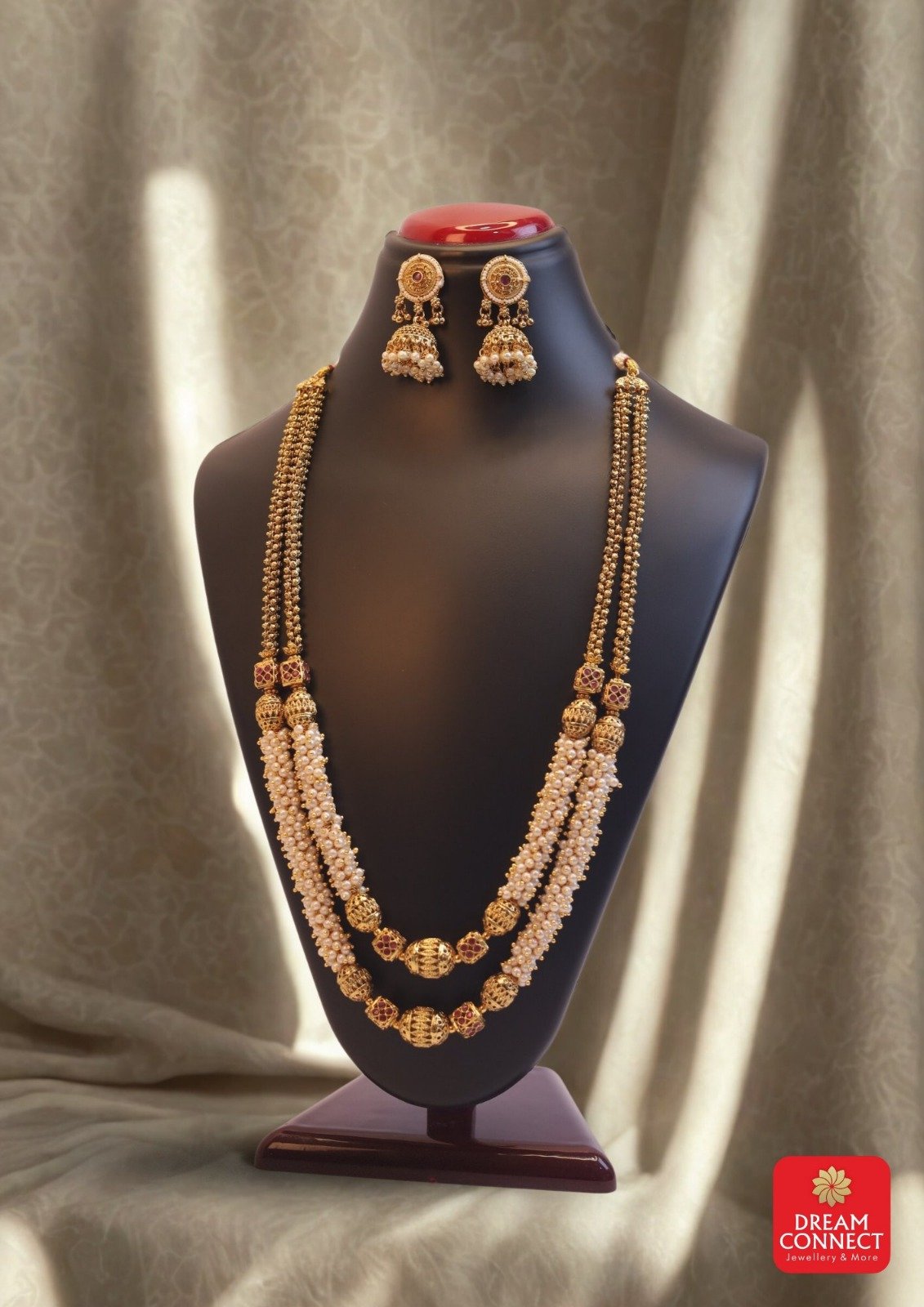 RajwB02adi jewellery long set B1212ERJB02