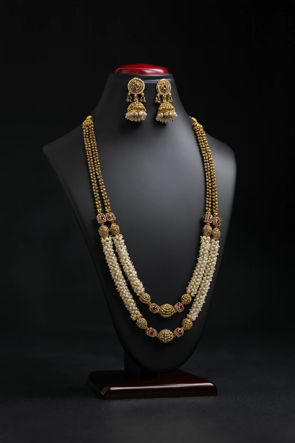RajwB02adi jewellery long set B1212ERJB02