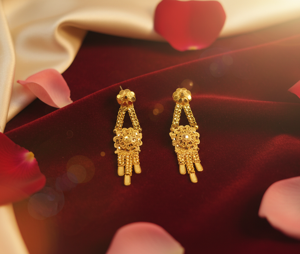 Gold Plated Necklace Set (BX2 SNS 2)