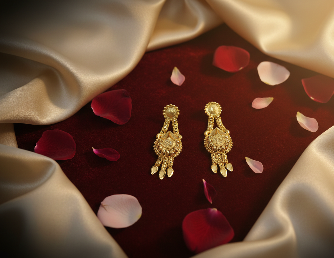 Gold Plated Necklace Set (BX2 SNS4.4)