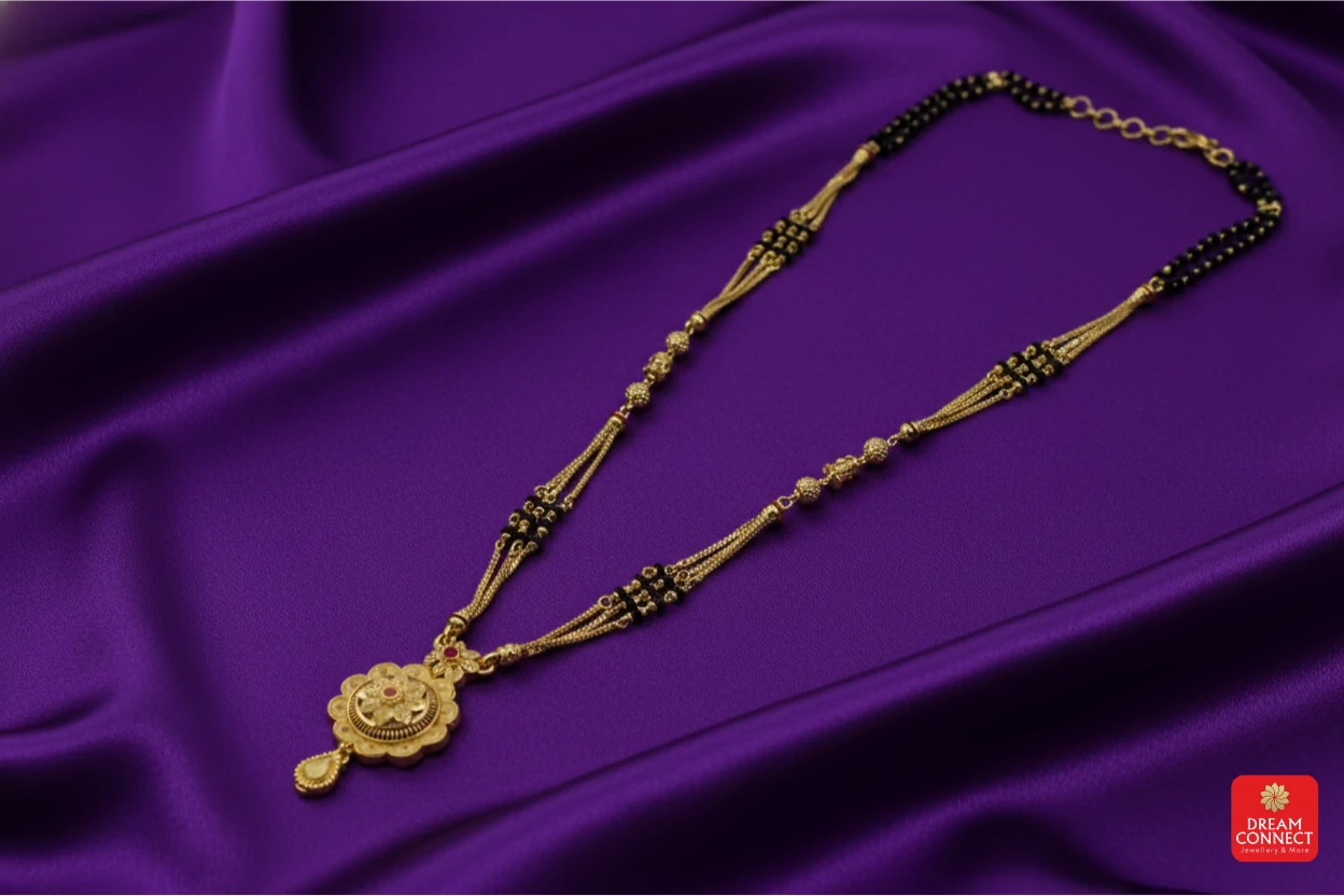 Short Mini Mangalsutra (PB3.1 SMM11)