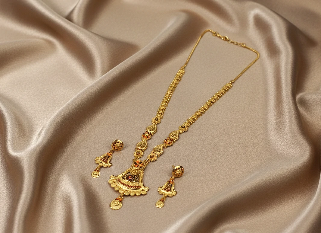 Gold Plated Necklace Set PB4 SNS1650014