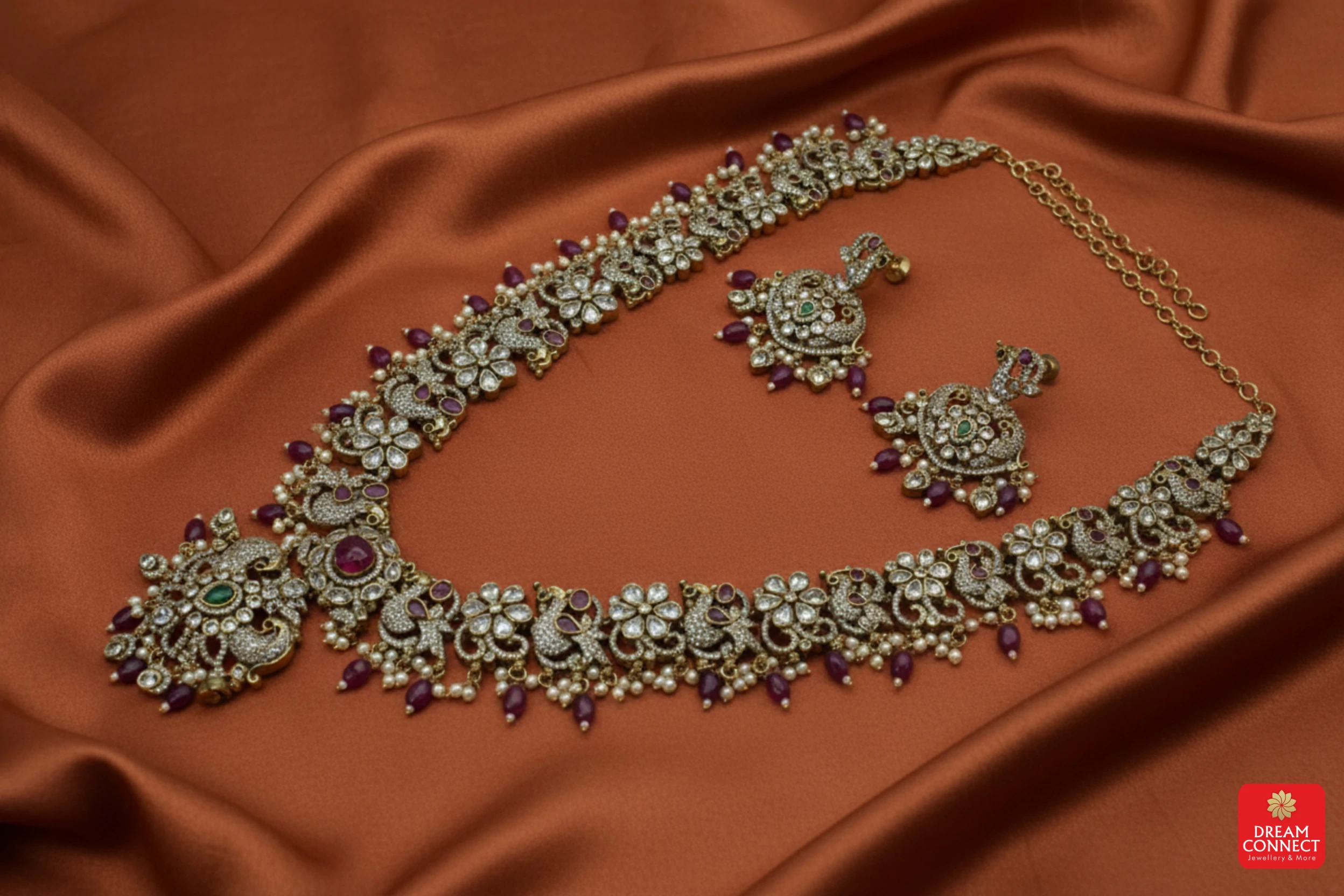 Temple Necklace set (Temple16)