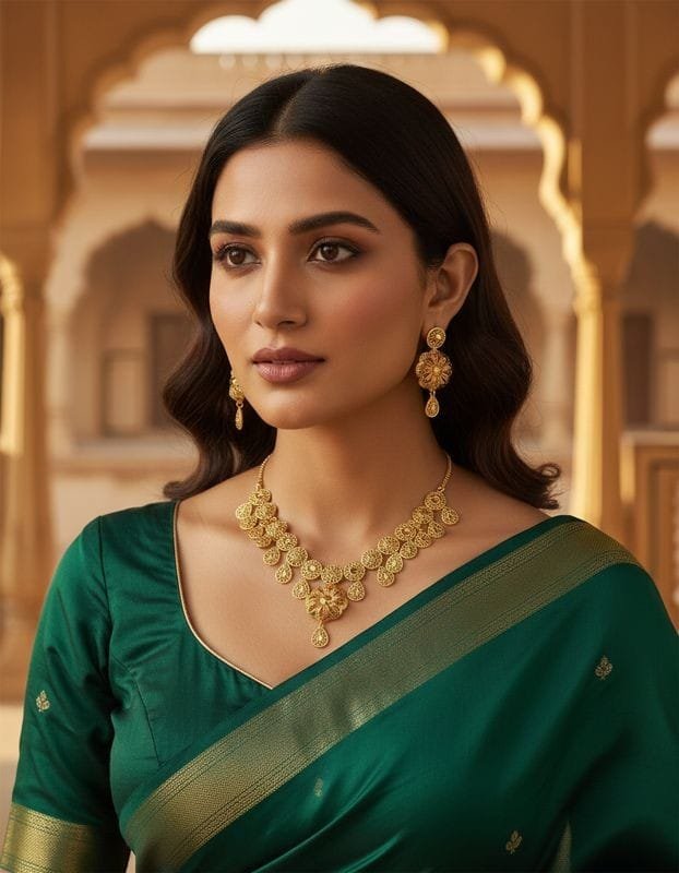 Gold Plated Necklace Set PB4 SNS1650006