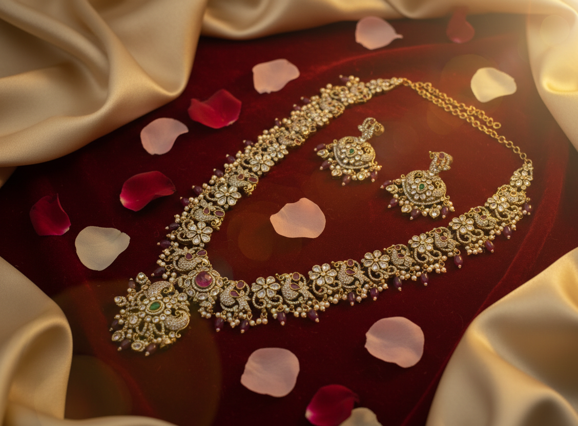 Temple Necklace set (Temple16)