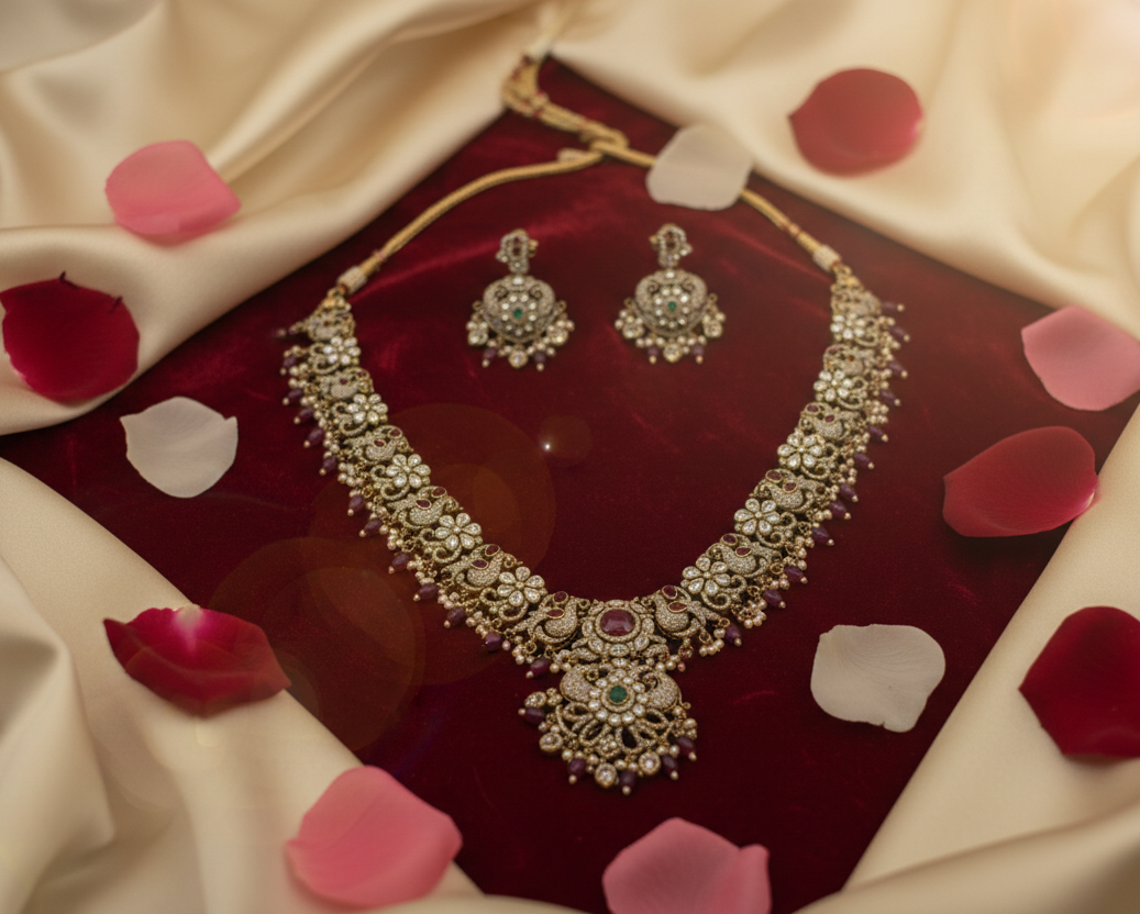 Temple Necklace set (Temple16)